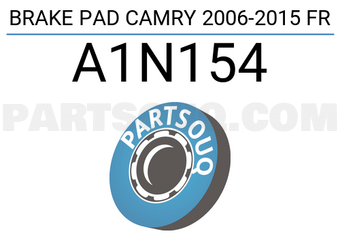 ADVICS A1N154 BRAKE PAD CAMRY 2006-2015 FR