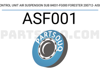 AISIN ASF001 CONTROL UNIT AIR SUSPENSION SUB 84031-FG000 FORESTER 200712- AISIN