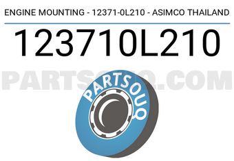 ASIMCO 123710L210 ENGINE MOUNTING - 12371-0L210 - ASIMCO THAILAND