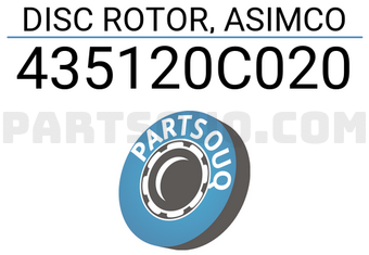ASIMCO 435120C020 DISC ROTOR, ASIMCO