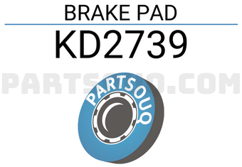 ASIMCO KD2739 BRAKE PAD