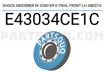 Abesta E43034CE1C SHOCK ABSORBER NI 3340169 X-TRAIL FRONT LH ABESTA