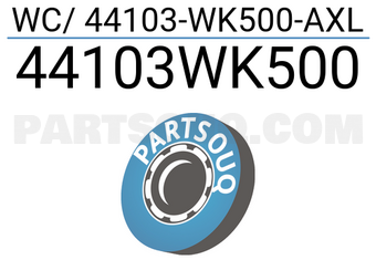 Axcel 44103WK500 WC/ 44103-WK500-AXL