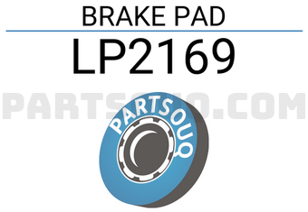 DELPHI LP2169 BRAKE PAD