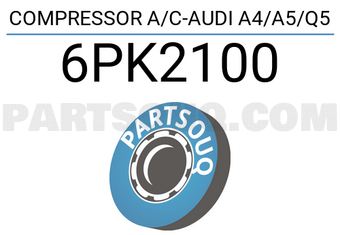 Denso 6PK2100 COMPRESSOR A/C-AUDI A4/A5/Q5