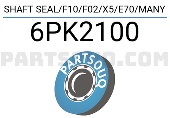Elring 6PK2100 SHAFT SEAL/F10/F02/X5/E70/MANY