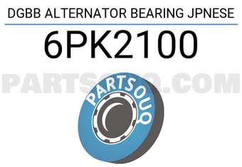 FAG 6PK2100 DGBB ALTERNATOR BEARING JPNESE