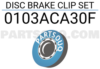 FEBEST 0103ACA30F DISC BRAKE CLIP SET