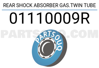 FEBEST 01110009R REAR SHOCK ABSORBER GAS.TWIN TUBE
