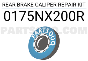 FEBEST 0175NX200R REAR BRAKE CALIPER REPAIR KIT