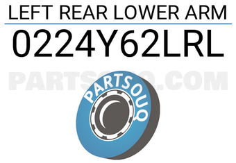 FEBEST 0224Y62LRL left rear lower arm