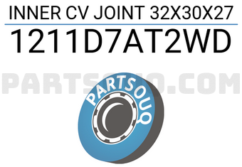 FEBEST 1211D7AT2WD INNER CV JOINT 32X30X27