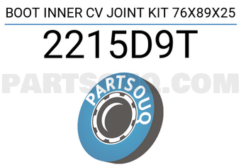 FEBEST 2215D9T BOOT INNER CV JOINT KIT 76X89X25