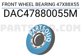 FEBEST DAC47880055M FRONT WHEEL BEARING 47X88X55