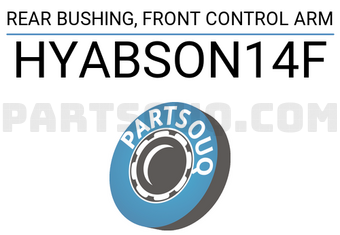 FEBEST HYABSON14F REAR BUSHING, FRONT CONTROL ARM