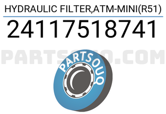 FEBI 24117518741 FILTRO HIDRÁULICO, TRANSMISIÓN AUTOMÁTICA-MINI(R51)