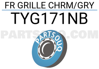 FPI TYG171NB FR GRILLE CHRM/GRY
