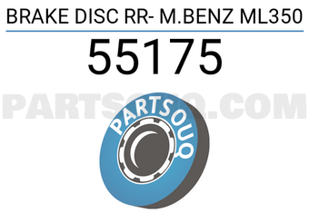 FREMAX 55175 BRAKE DISC RR- M.BENZ ML350