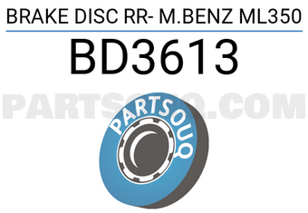 FREMAX BD3613 BRAKE DISC RR- M.BENZ ML350