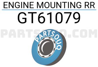 Good Rubber Co LTD GT61079 ENGINE MOUNTING RR