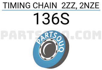 HASAKI 136S TIMING CHAIN 2ZZ, 2NZE