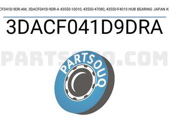 KOYO 3DACF041D9DRA 3DACF041D-9DR-AM, 3DACF041D-9DR-A 43550-10010, 43550-47080, 43550-F4010 HUB BEARING JAPAN KOYO