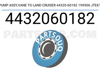 KOYO 4432060182 FLÜGELZELLENPUMPEN-BAUGRUPPE LAND CRUISER 44320-60182 199506 JTEKT