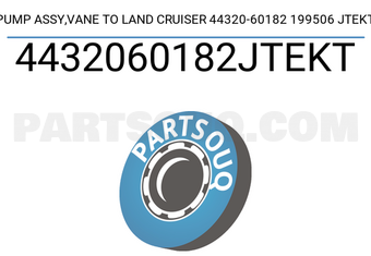 KOYO 4432060182JTEKT FLÜGELZELLENPUMPEN-BAUGRUPPE LAND CRUISER 44320-60182 199506 JTEKT