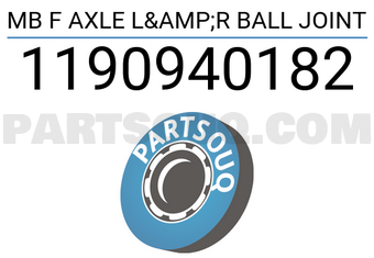 Lemforder 1190940182 MB F AXLE L&R BALL JOINT