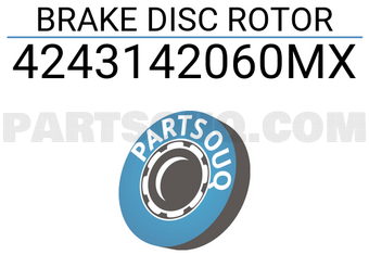 MAXPART 4243142060MX BRAKE DISC ROTOR