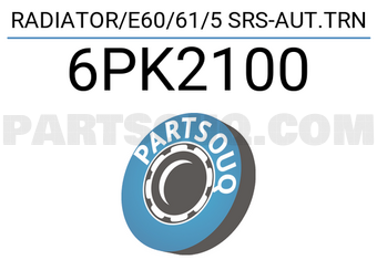 MAXPART 6PK2100 RADIATOR/E60/61/5 SRS-AUT.TRN