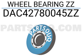 MAXPART DAC42780045ZZ WHEEL BEARING ZZ