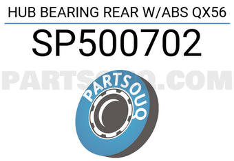 MAXPART SP500702 HUB BEARING REAR W/ABS QX56