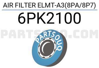 Mahle 6PK2100 AIR FILTER ELMT-A3(8PA/8P7)