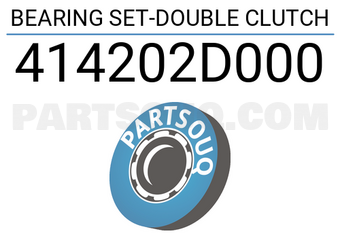 Mobis 414202D000 BEARING SET-DOUBLE CLUTCH