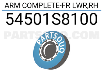 Mobis 54501S8100 ARM COMPLETE-FR LWR,RH