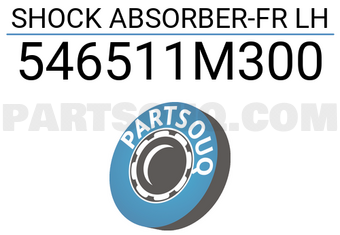 Mobis 546511M300 SHOCK ABSORBER-FR LH