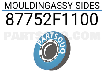 Mobis 87752F1100 MOULDINGASSY-SIDES