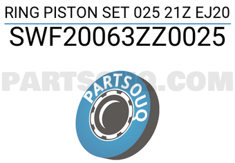 NPR SWF20063ZZ0025 RING PISTON SET 025 21Z EJ20