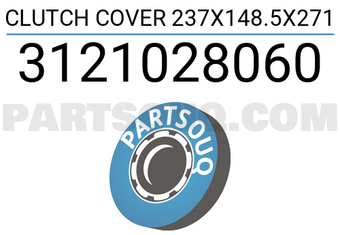 Nakamoto 3121028060 CLUTCH COVER 237X148.5X271