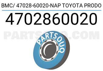 Napco 4702860020 BMC/ 47028-60020-NAP TOYOTA PRODO