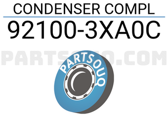 Nissan 921003XA0C CONDENSER COMPL