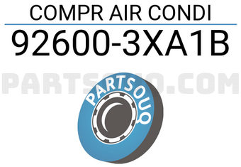 Nissan 926003XA1B COMPR AIR CONDI