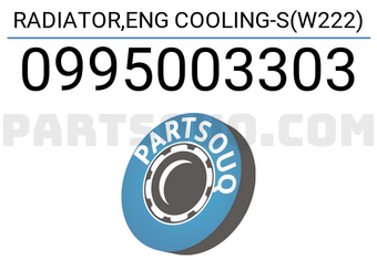 Nissens 0995003303 RADIADOR DE REFRIGERACIÓN DEL MOTOR-S (W222)