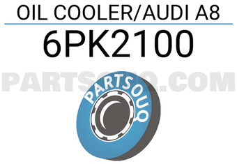 Nissens 6PK2100 OIL COOLER/AUDI A8