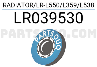 Nissens LR039530 RADIATOR/LR-L550/L359/L538