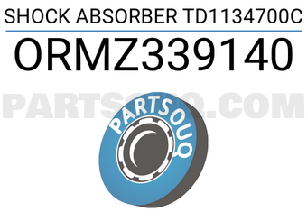 ORIENT SPARE PARTS ORMZ339140 SHOCK ABSORBER TD1134700C