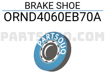 ORIENT SPARE PARTS ORND4060EB70A BRAKE SHOE