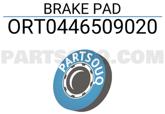ORIENT SPARE PARTS ORT0446509020 BRAKE PAD