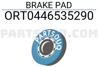 ORIENT SPARE PARTS ORT0446535290 BRAKE PAD